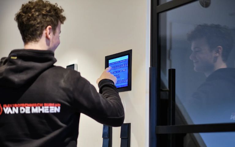 Domotica bedrijf installatie