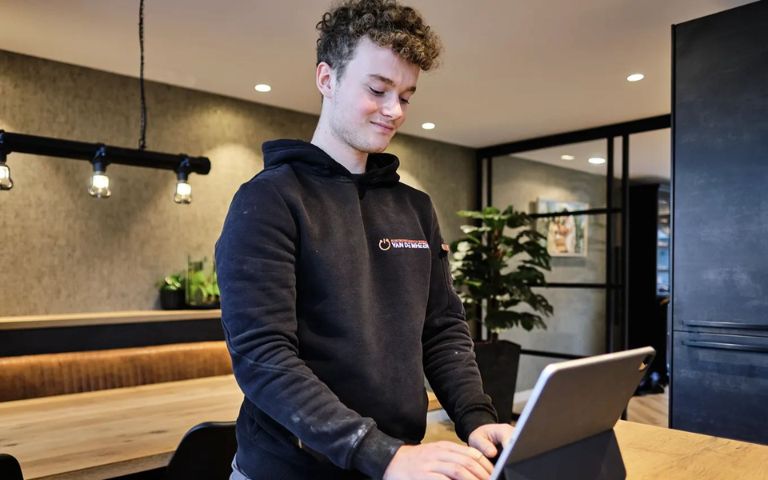 Domotica nieuwbouw installatie